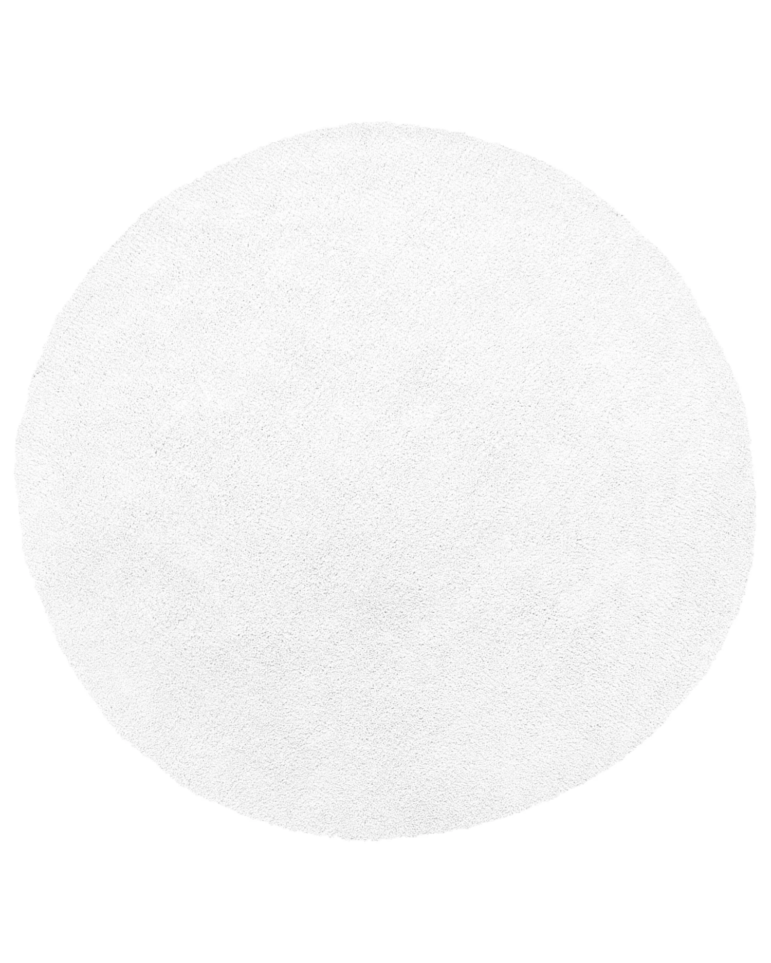 Pyöreä Matto Valkoinen ⌀ 140 Cm DEMRE