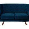 2-istuttava Sohva Samettinen Sininen BODO
