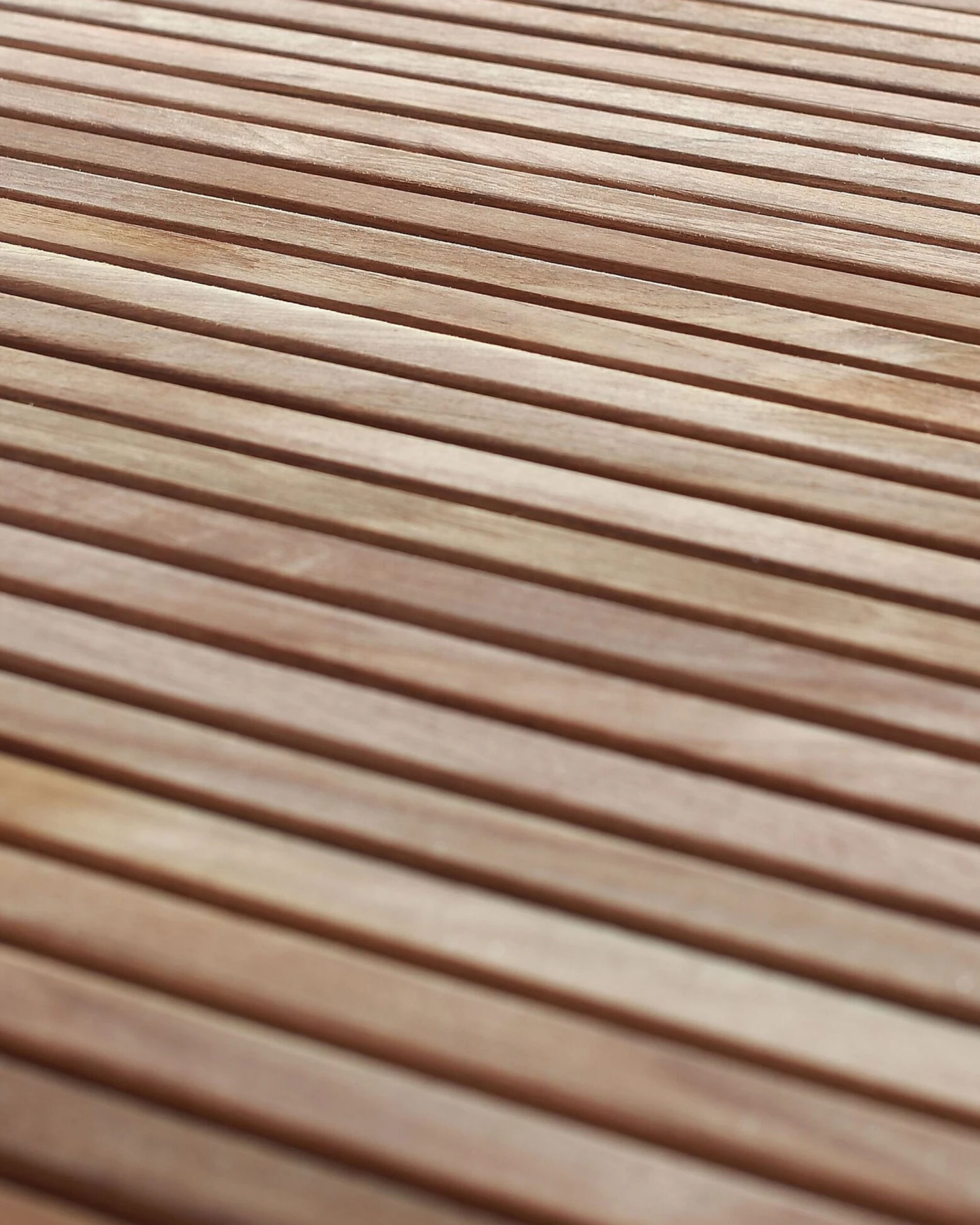 Vaalea Tiikkipuinen Puutarhatuolisetti 6 Kpl VIAREGGIO - Image 4