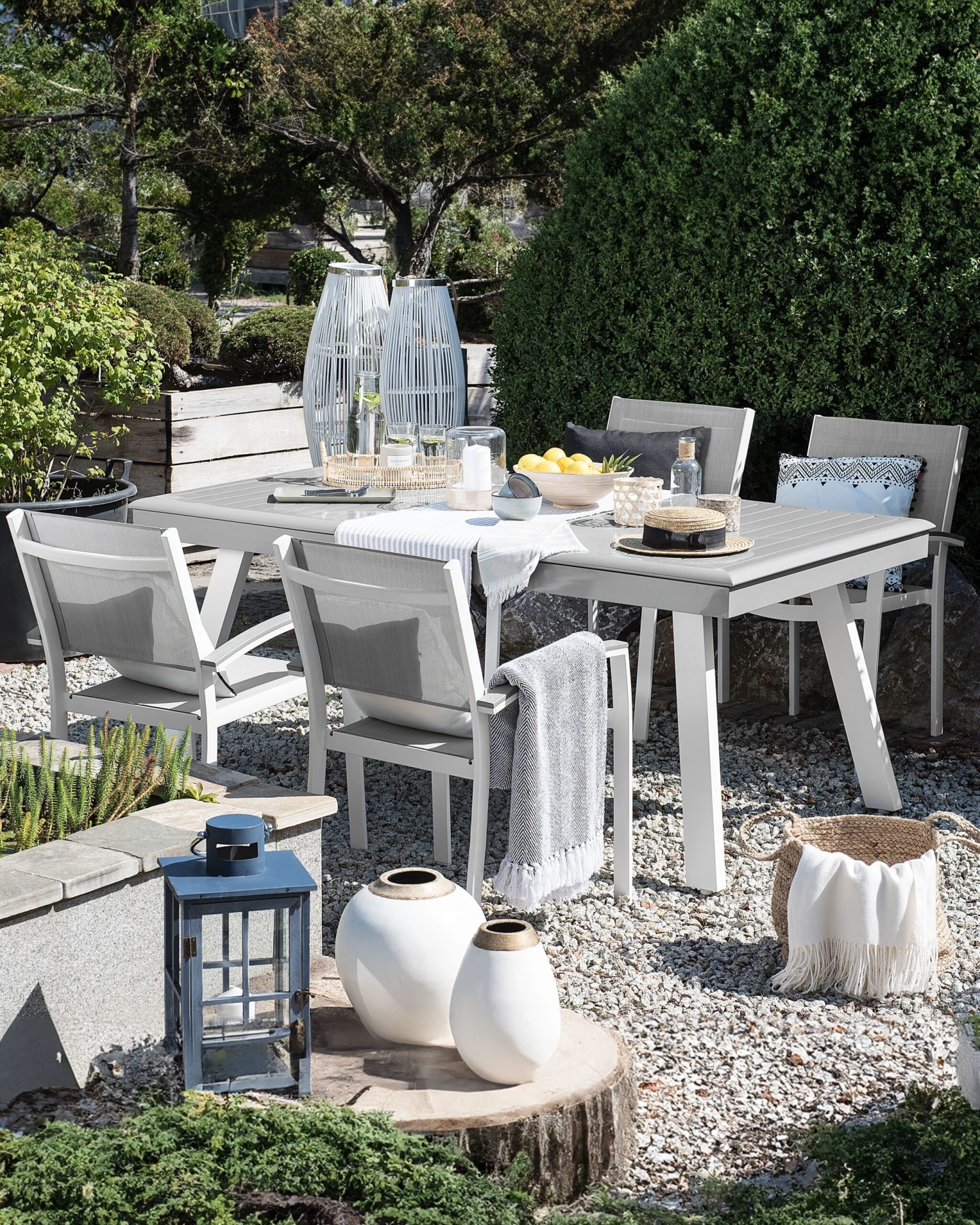 Puutarhatuoli Harmaa 4kpl PERETA 2 Puutarhatuoli Harmaa 4kpl PERETA - Image 2