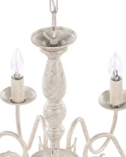 Kattokruunu 8 Polttimoa Rauta Luonnonvalkoinen BRITHON -Beliani undef src sa picid 738974 type whitesh image