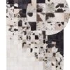 Matto Lehmännahka Musta/valkoinen KEMAH Useita Kokoja