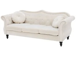 Sohvasetti Samettinen Beige SKIEN -Beliani undef src sa picid 743299 type whitesh image