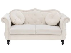 Sohvasetti Samettinen Beige SKIEN -Beliani undef src sa picid 743302 type whitesh image
