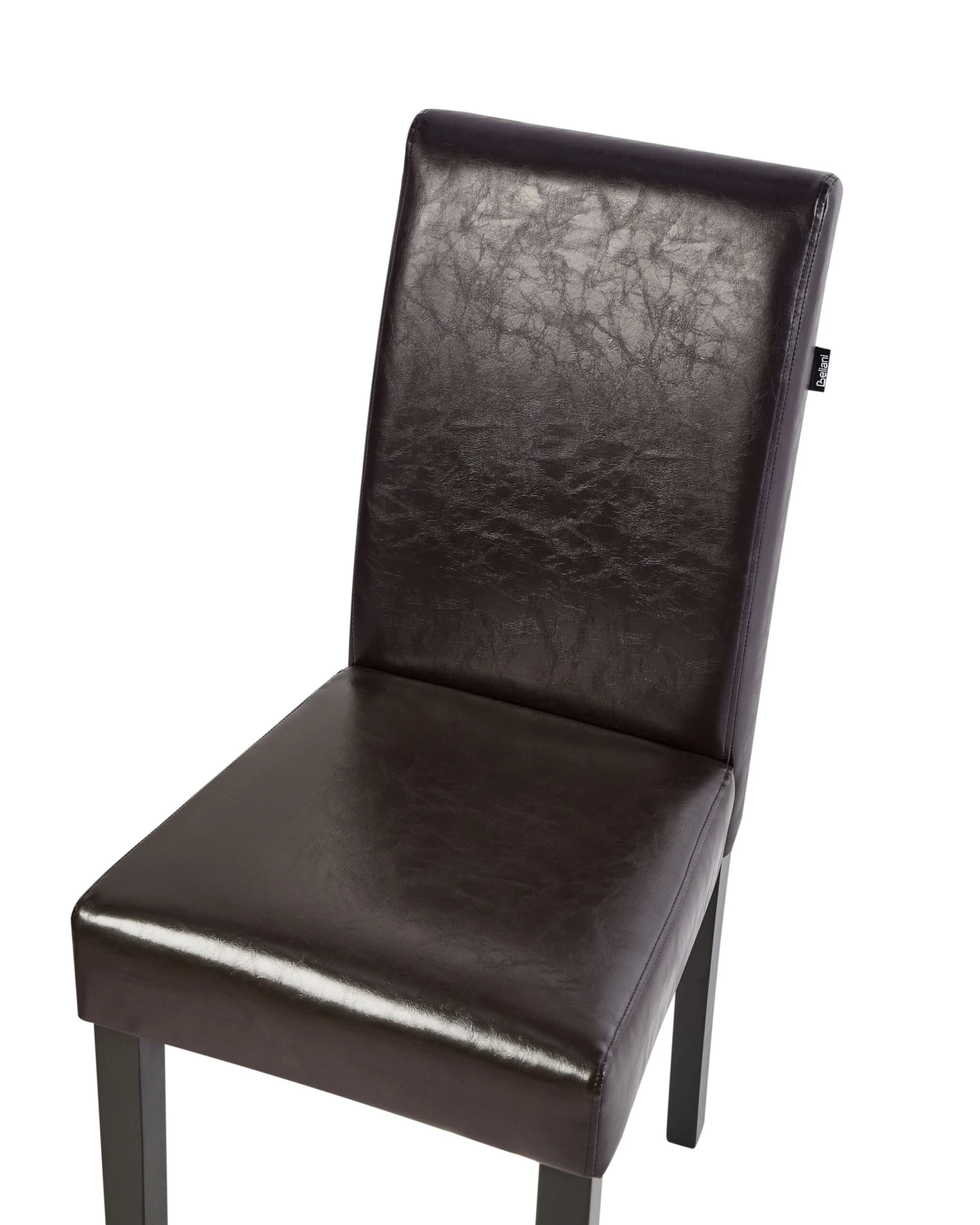 Tuoli Keinonahka Tummanruskea 2 Kpl BROADWAY - Image 5