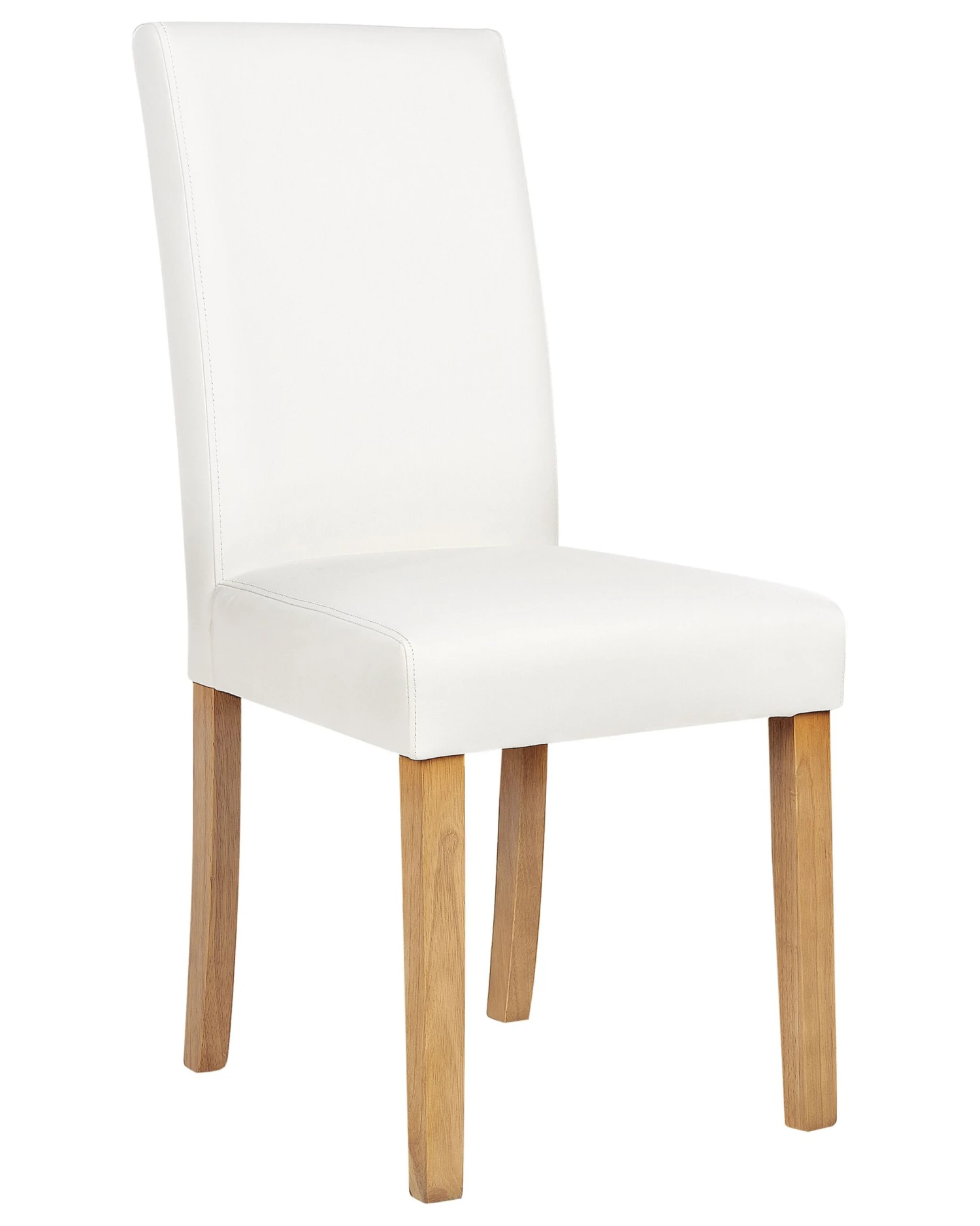 Tuoli Keinonahka Valkoinen 2 Kpl BROADWAY - Image 3