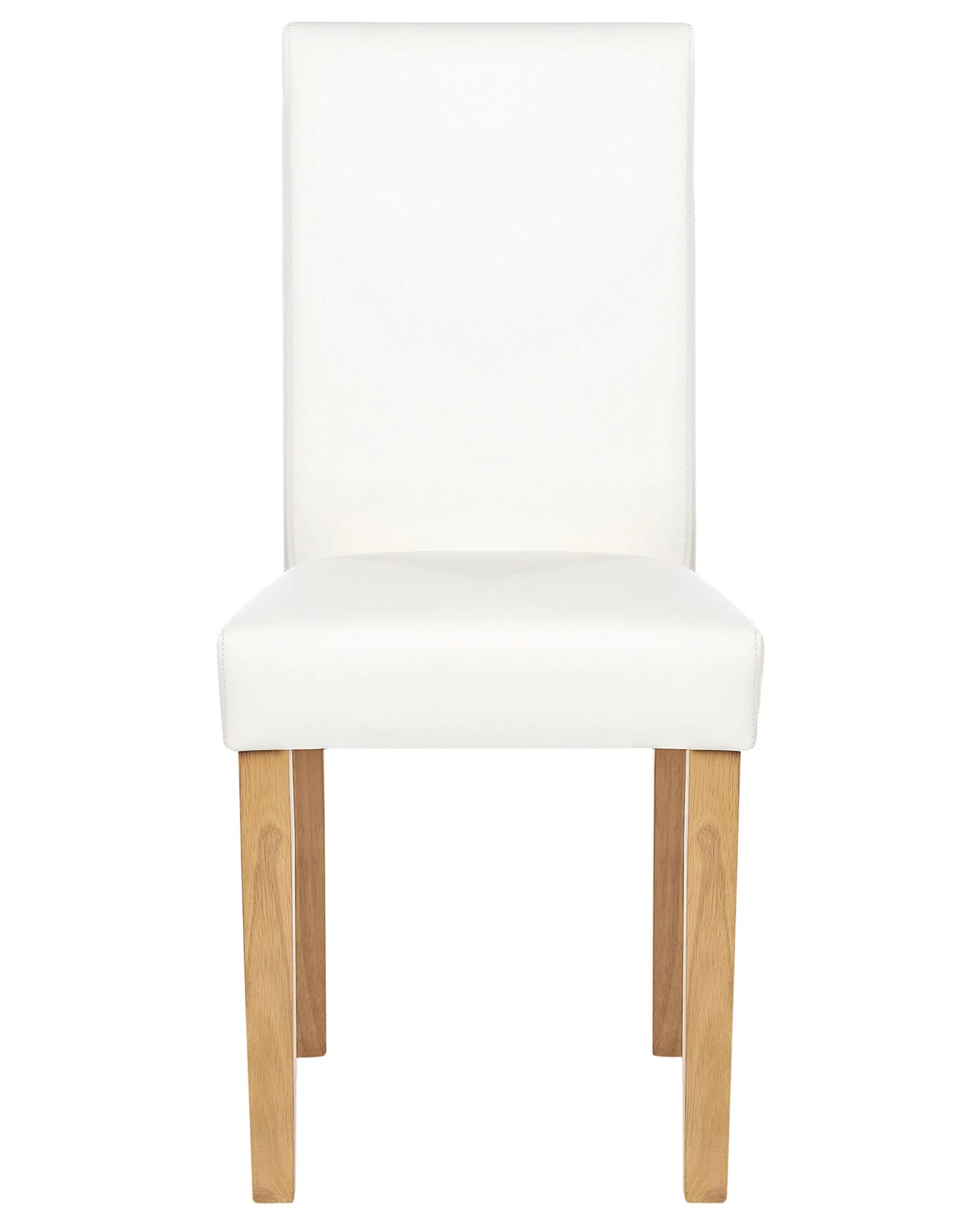 Tuoli Keinonahka Valkoinen 2 Kpl BROADWAY - Image 6