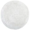 Pyöreä Matto Valkoinen ⌀ 140 Cm CIDE