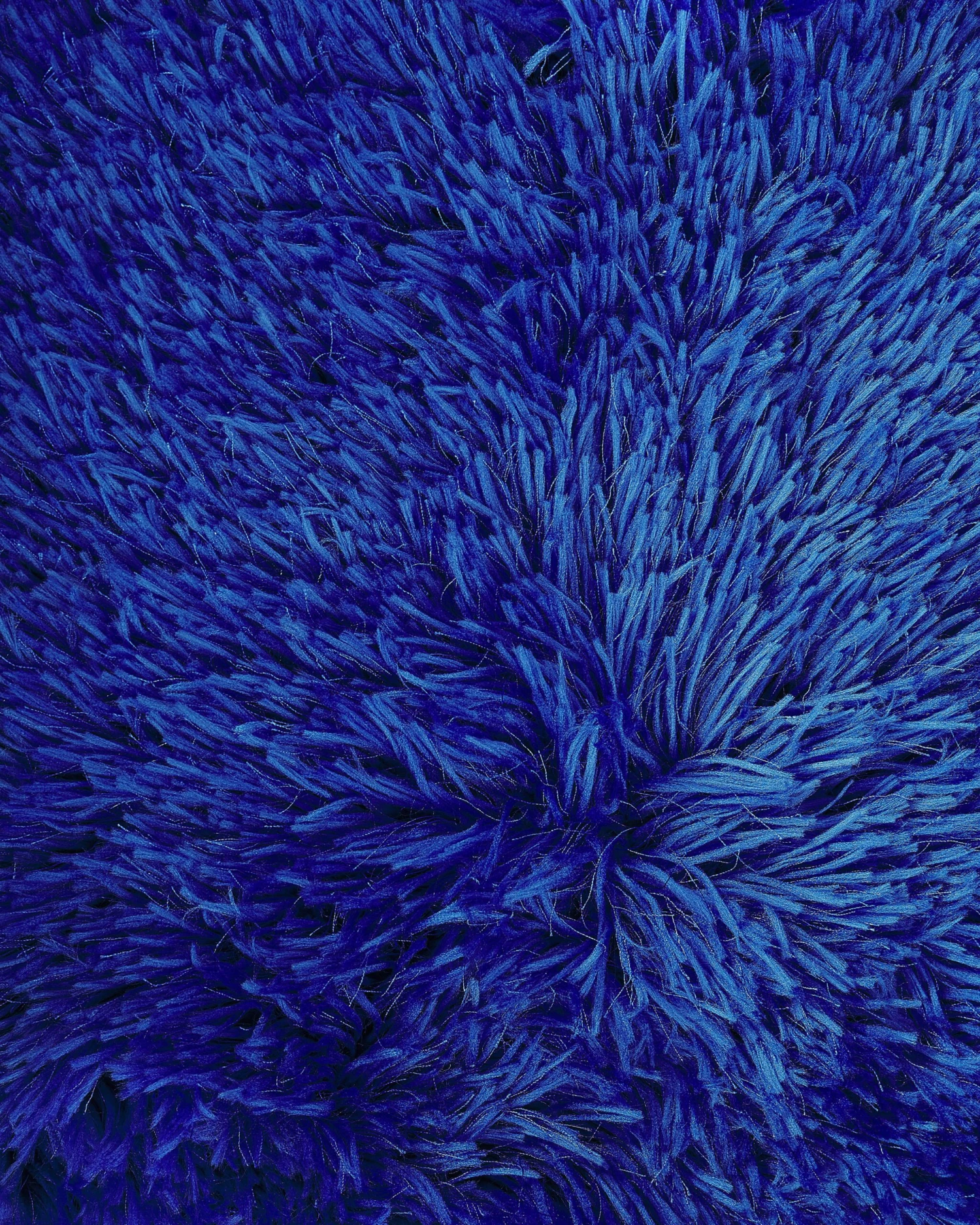 Pyöreä Matto Sininen ⌀ 140 Cm CIDE 3 Pyöreä Matto Sininen ⌀ 140 Cm CIDE - Image 3