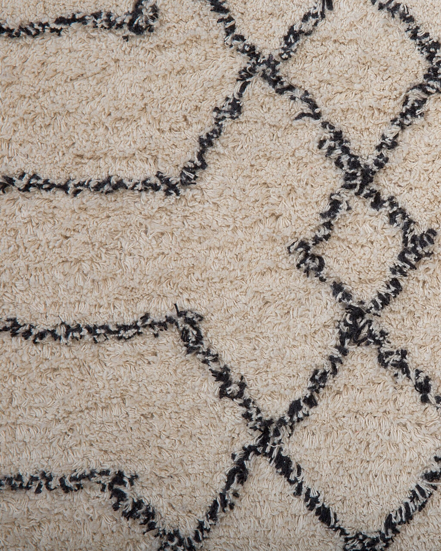 Matto Puuvilla Beige/musta MALTEPE Useita Kokoja - Image 4