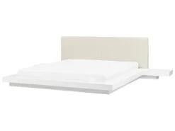 Sänky Yöpöydät Valkoinen ZEN Useita Kokoja -Beliani undef src sa picid 754065 type whitesh image