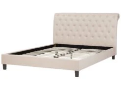 Sänky Kangas Beige REIMS Useita Kokoja 15 Sänky Kangas Beige REIMS Useita Kokoja -Beliani undef src sa picid 754202 type whitesh image