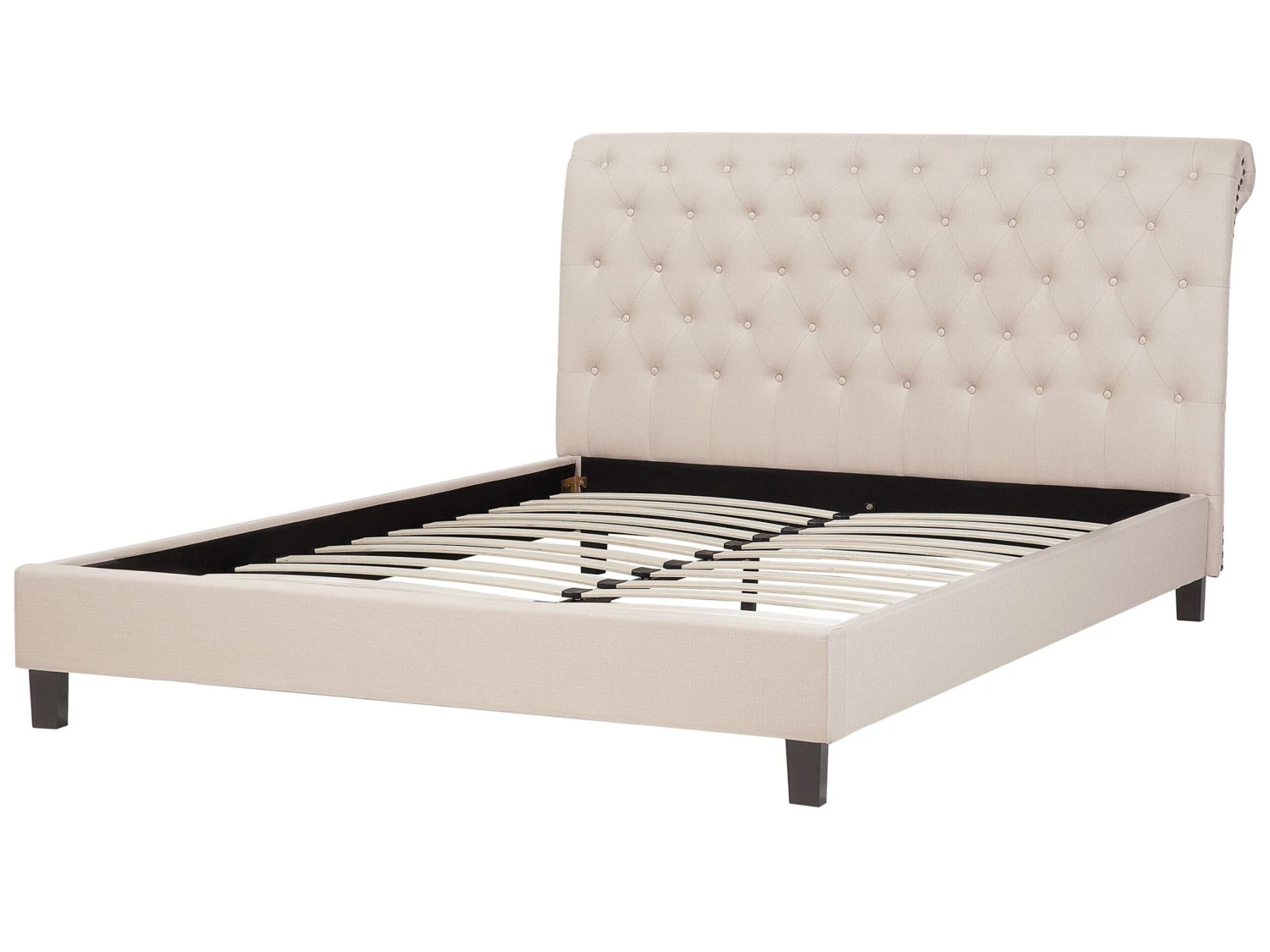 Sänky Kangas Beige REIMS Useita Kokoja 6 Sänky Kangas Beige REIMS Useita Kokoja - Image 6