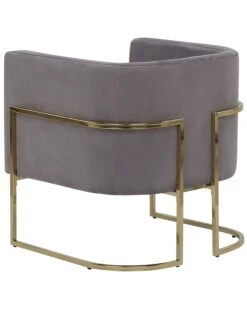 Samettinen Nojatuoli Harmaa SIRKKA 11 Samettinen Nojatuoli Harmaa SIRKKA -Beliani undef src sa picid 761652 type whitesh image