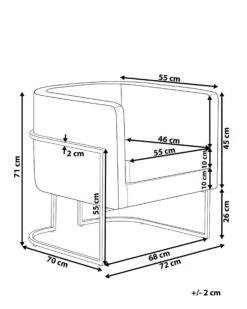 Samettinen Nojatuoli Tummanvihreä SIRKKA -Beliani undef src sa picid 762033 type whitesh image