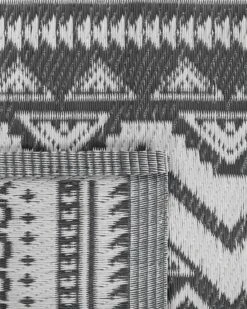 Ulkomatto Musta 120 X 180 Cm NAGPUR 10 Ulkomatto Musta 120 X 180 Cm NAGPUR -Beliani undef src sa picid 766487 type whitesh image