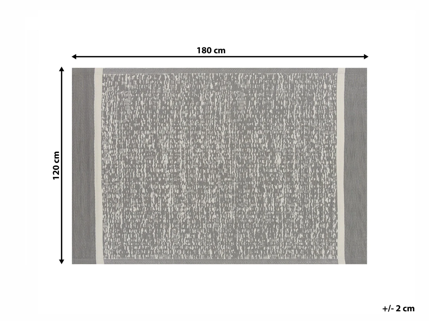 Ulkomatto Harmaa 120 X 180 Cm BALLARI 6 Ulkomatto Harmaa 120 X 180 Cm BALLARI - Image 6