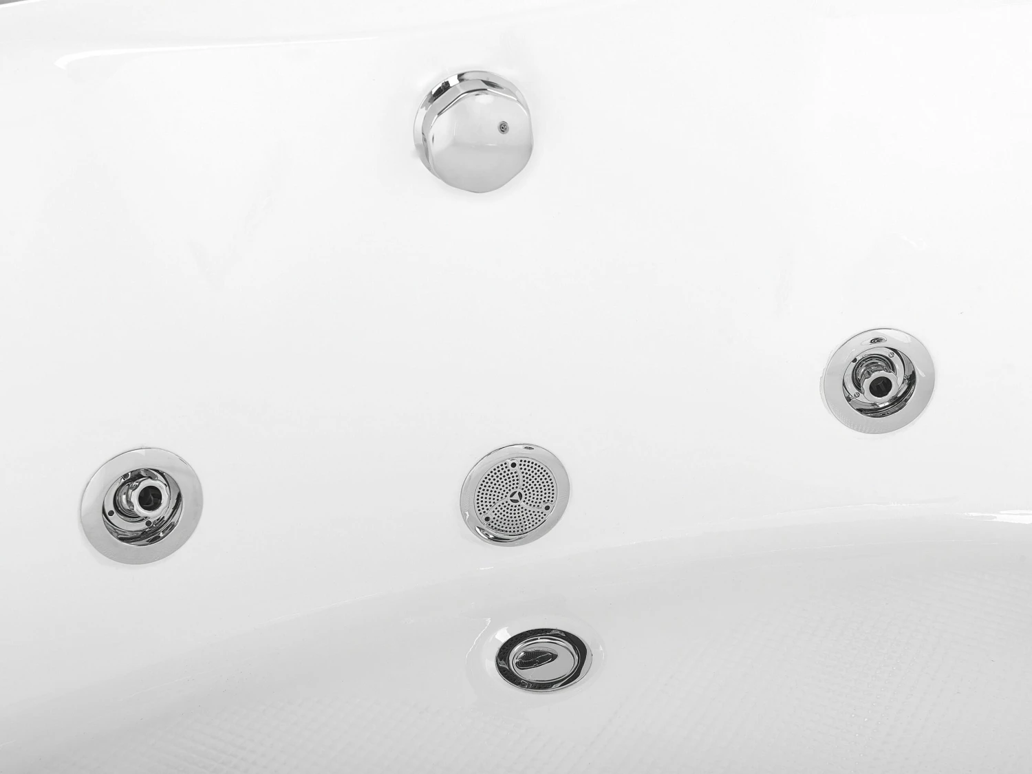 Kulmaporeamme Valkoinen 187 X 133 Cm ISLITA - Image 9