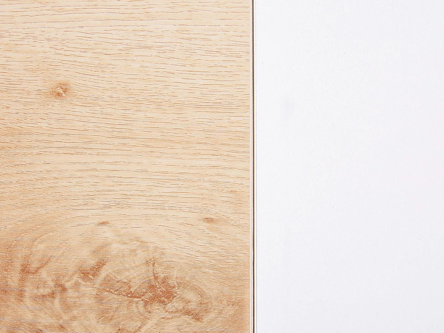 Työpöytä 120 X 60 Cm Vaalea Puu/valkoinen HAMDEN - Image 10