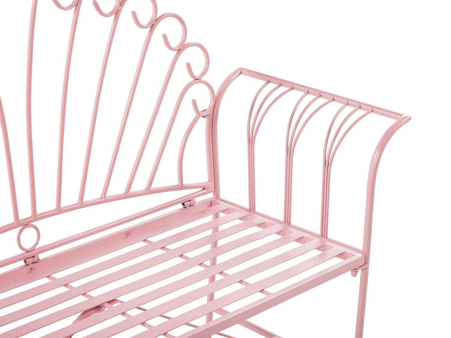 Terassipenkki Ja Pöytä Vaaleanpunainen CAVINIA 7 Terassipenkki Ja Pöytä Vaaleanpunainen CAVINIA - Image 7