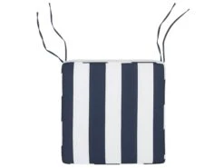 8 Kpl Setti Puutarhatuolin Pehmusteita Sini-valkoraidallinen SASSARI 14 8 Kpl Setti Puutarhatuolin Pehmusteita Sini-valkoraidallinen SASSARI -Beliani undef src sa picid 774864 type whitesh image