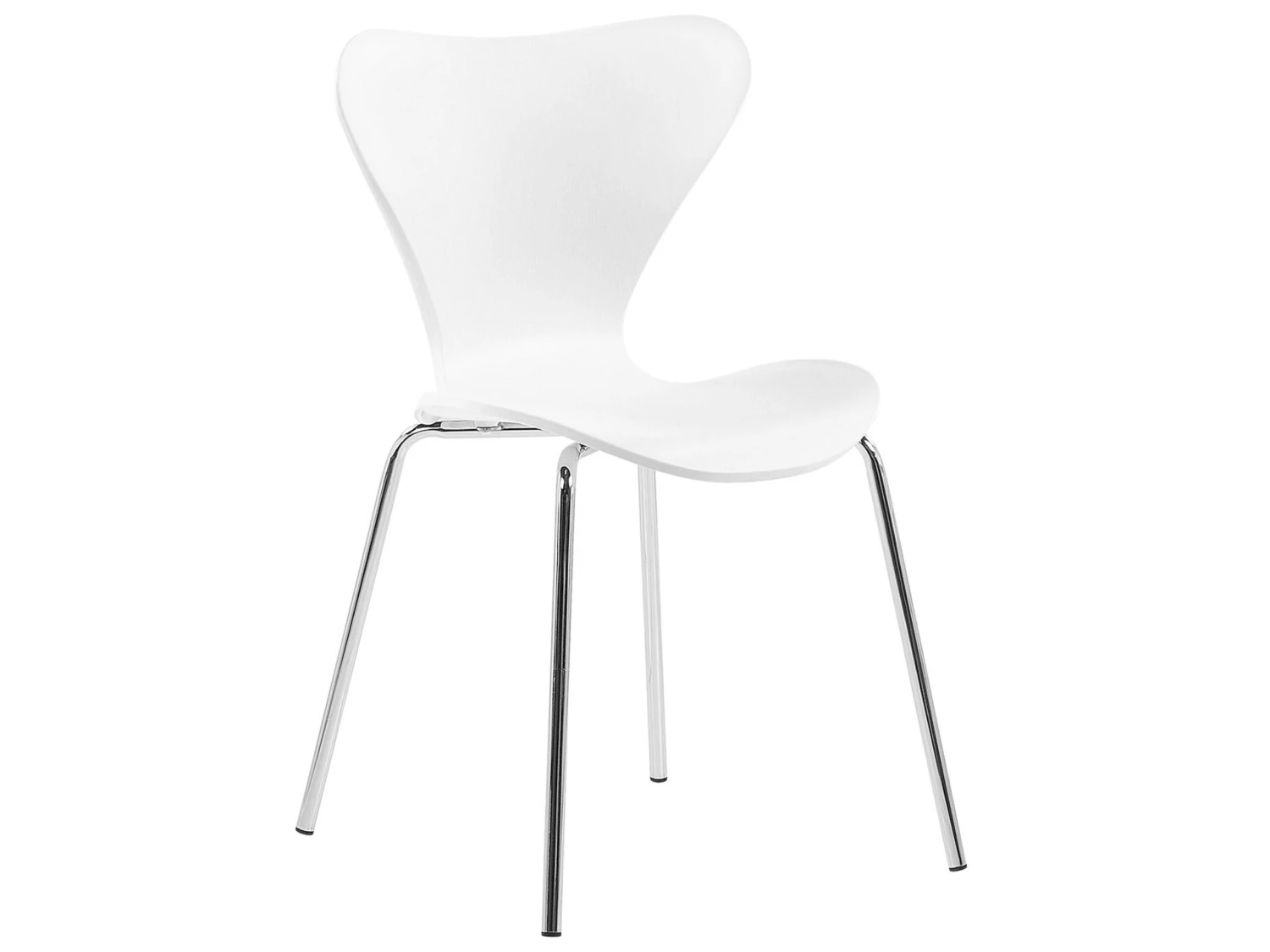 Tuoli Muovi Valkoinen 2 Kpl BOONVILLE - Image 9