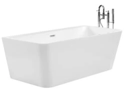 Kylpyamme Valkoinen 170 X 80 Cm HASSEL -Beliani undef src sa picid 775638 type whitesh image