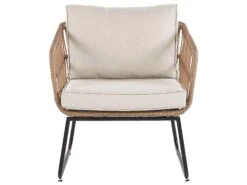 4-istuttava Ulkosohvaryhmä Polyrottinki Beige RAVELLO 17 4-istuttava Ulkosohvaryhmä Polyrottinki Beige RAVELLO -Beliani undef src sa picid 777343 type whitesh image