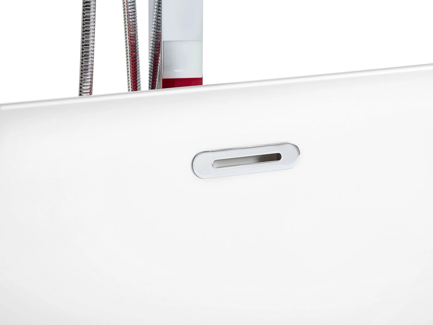 Kylpyamme Vapaasti Seisova Punainen 170 X 77 Cm TESORO - Image 8