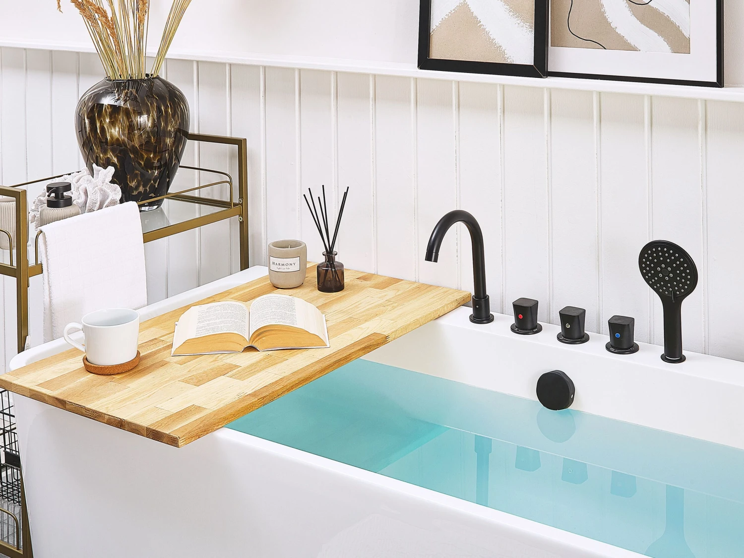 Kylpyamme Valkoinen 170 X 75 Cm QUATRE 3 Kylpyamme Valkoinen 170 X 75 Cm QUATRE - Image 3