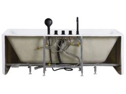 Kylpyamme Valkoinen 170 X 75 Cm QUATRE 13 Kylpyamme Valkoinen 170 X 75 Cm QUATRE -Beliani undef src sa picid 780501 type whitesh image