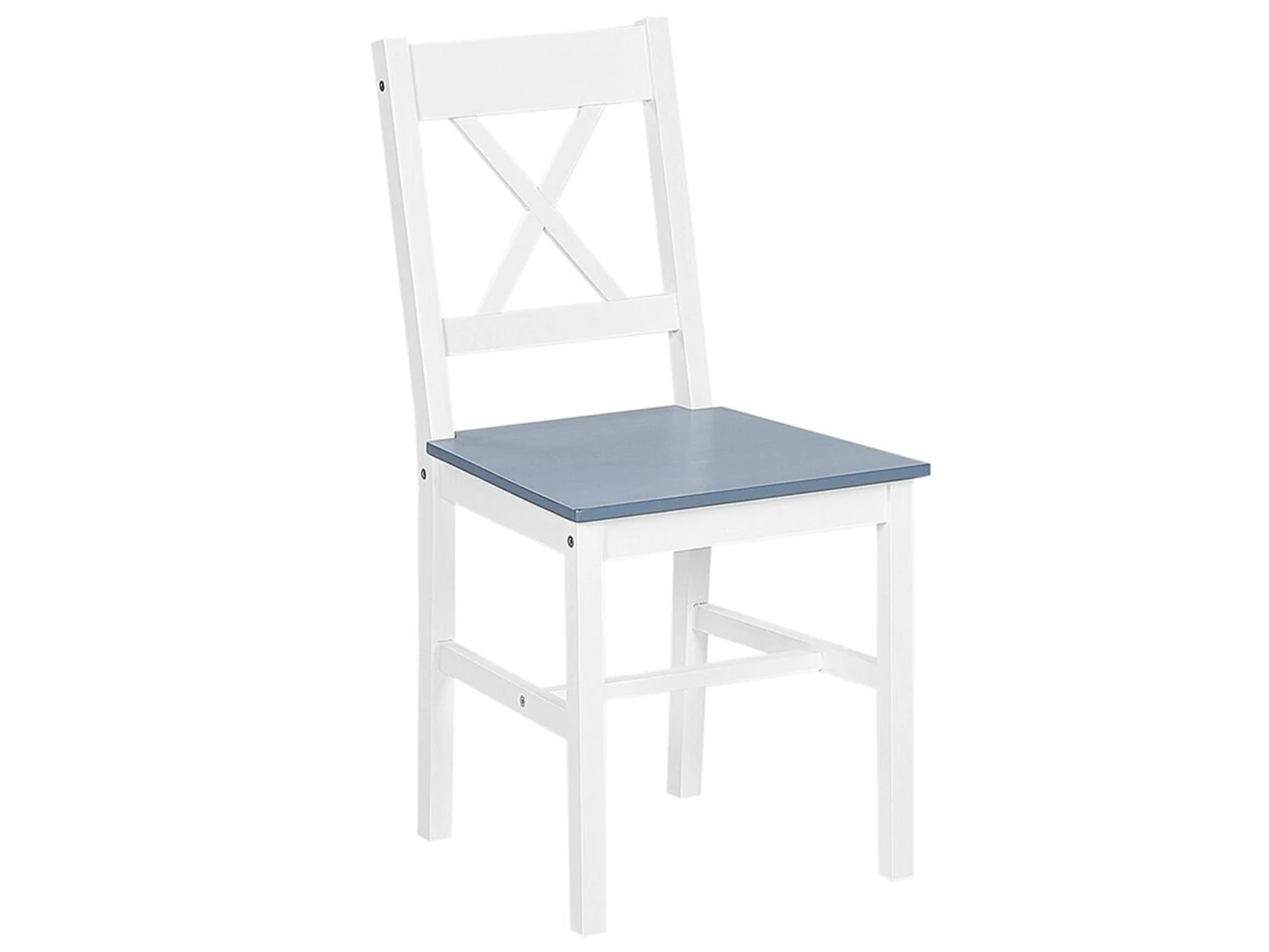 4-istuttava Ruokailuryhmä Mänty Valkoinen/harmaa MOANA - Image 4