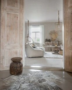 Säkkituoli Selkänojalla Kangas Beige DROP -Beliani undef src sa picid 784709 type whitesh image