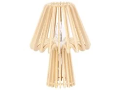 Pöytävalaisin Vaalea Puu CLYDE