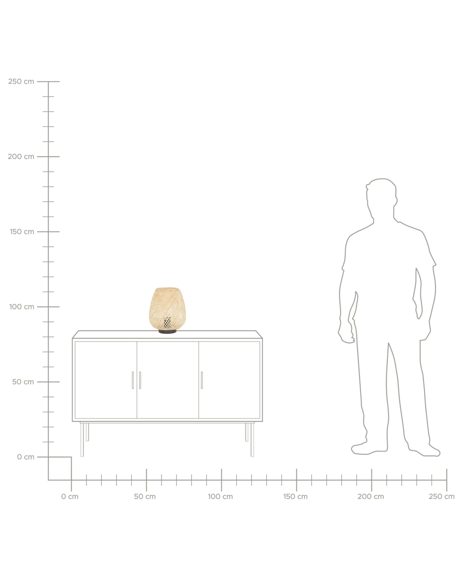 Pöytävalaisin Vaalea Puu BOMU - Image 9