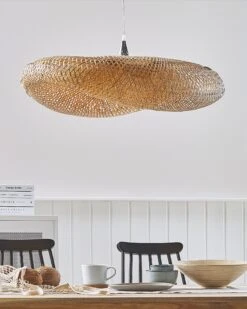 Riippuvalaisin Bambu Vaalea Puu Suuri BOYNE -Beliani undef src sa picid 785411 type whitesh image