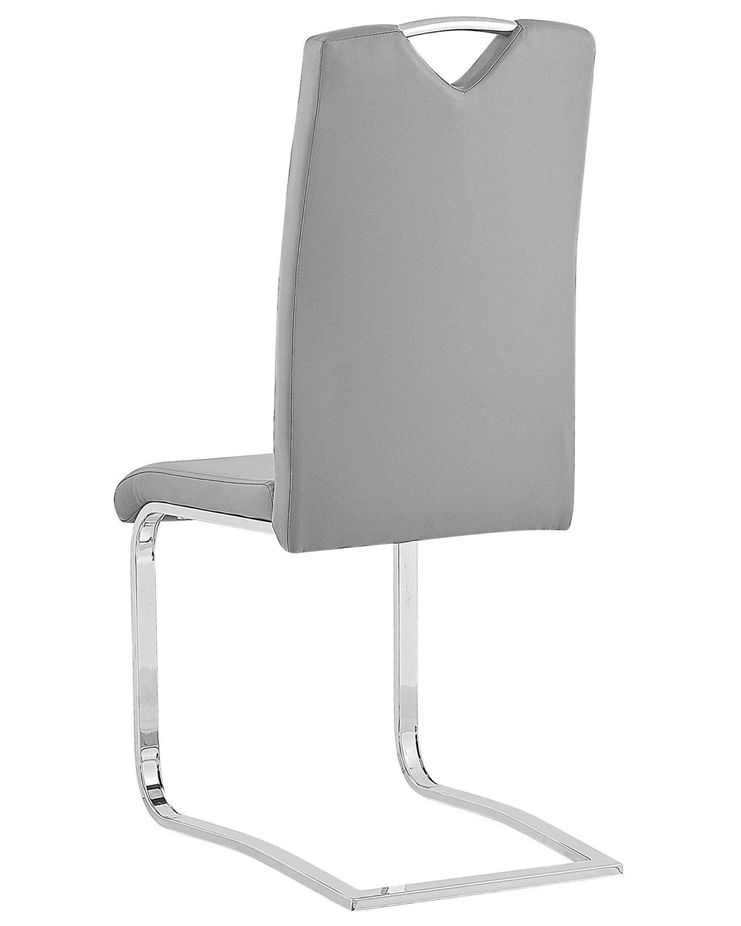 Tuoli Keinonahka Vaaleanharmaa 2 Kpl PICKNES - Image 5