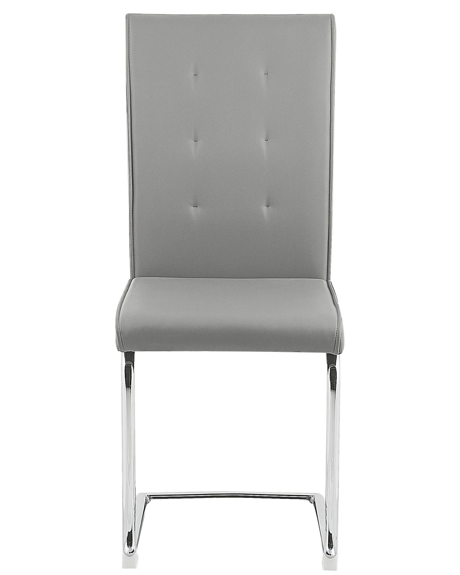 Tuoli Keinonahka Harmaa 2 Kpl ROVARD 3 Tuoli Keinonahka Harmaa 2 Kpl ROVARD - Image 3