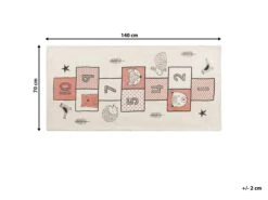 Lastenhuoneen Matto Puuvilla Vaaleanpunainen 70 X 140 Cm RAIPUR 18 Lastenhuoneen Matto Puuvilla Vaaleanpunainen 70 X 140 Cm RAIPUR -Beliani undef src sa picid 790796 type whitesh image