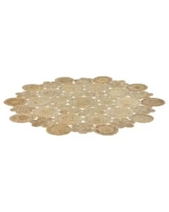 Matto Juutti Beige ø 135 Cm GERDEK 11 Matto Juutti Beige ø 135 Cm GERDEK -Beliani undef src sa picid 790991 type whitesh image