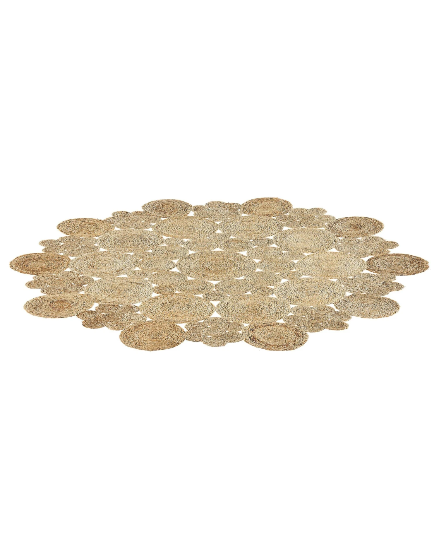 Matto Juutti Beige ø 135 Cm GERDEK 4 Matto Juutti Beige ø 135 Cm GERDEK - Image 4