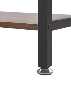 Kirjahylly 5 Hyllyä Tumma Puu/musta DALE -Beliani undef src sa picid 791553 type whitesh image