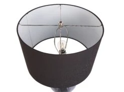 Pöytävalaisin Lasi Sininen/musta KELANI -Beliani undef src sa picid 792035 type whitesh image