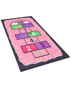 Lastenhuoneen Matto Vaaleanpunainen 80 X 150 Cm HONAZ 11 Lastenhuoneen Matto Vaaleanpunainen 80 X 150 Cm HONAZ -Beliani undef src sa picid 798351 type whitesh image