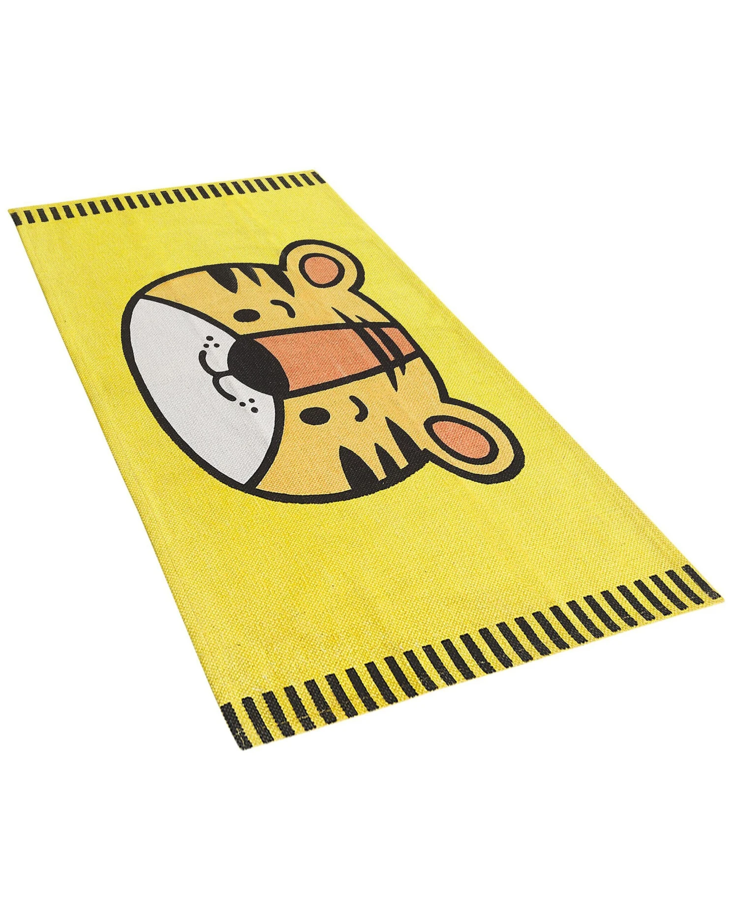 Lastenhuoneen Matto Puuvilla Keltainen 60 X 90 Cm RANCHI - Image 3