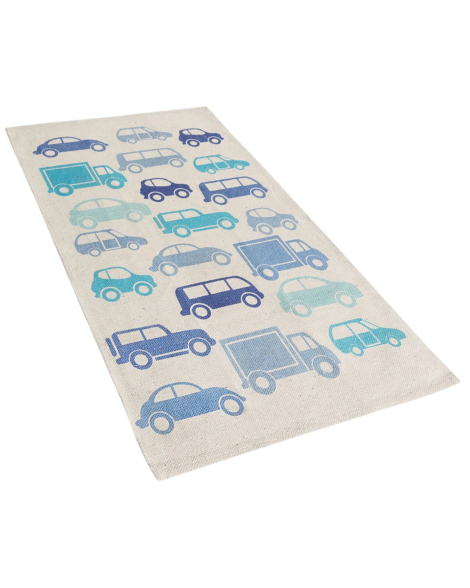 Lastenhuoneen Matto Puuvilla Sininen 60 X 90 Cm MADURAJ - Image 3