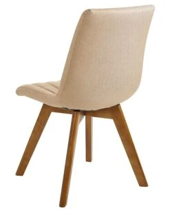 Tuoli Kangas Hiekanruskea 2 Kpl CALGARY -Beliani undef src sa picid 800056 type whitesh image