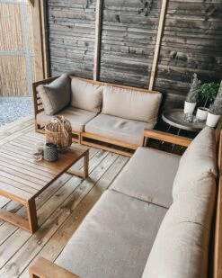 4-istuttava Ulkosohvaryhmä Sertifioitu Akasiapuu Oikeak. Ruskeanharmaa TIMOR -Beliani undef src sa picid 802743 type whitesh image