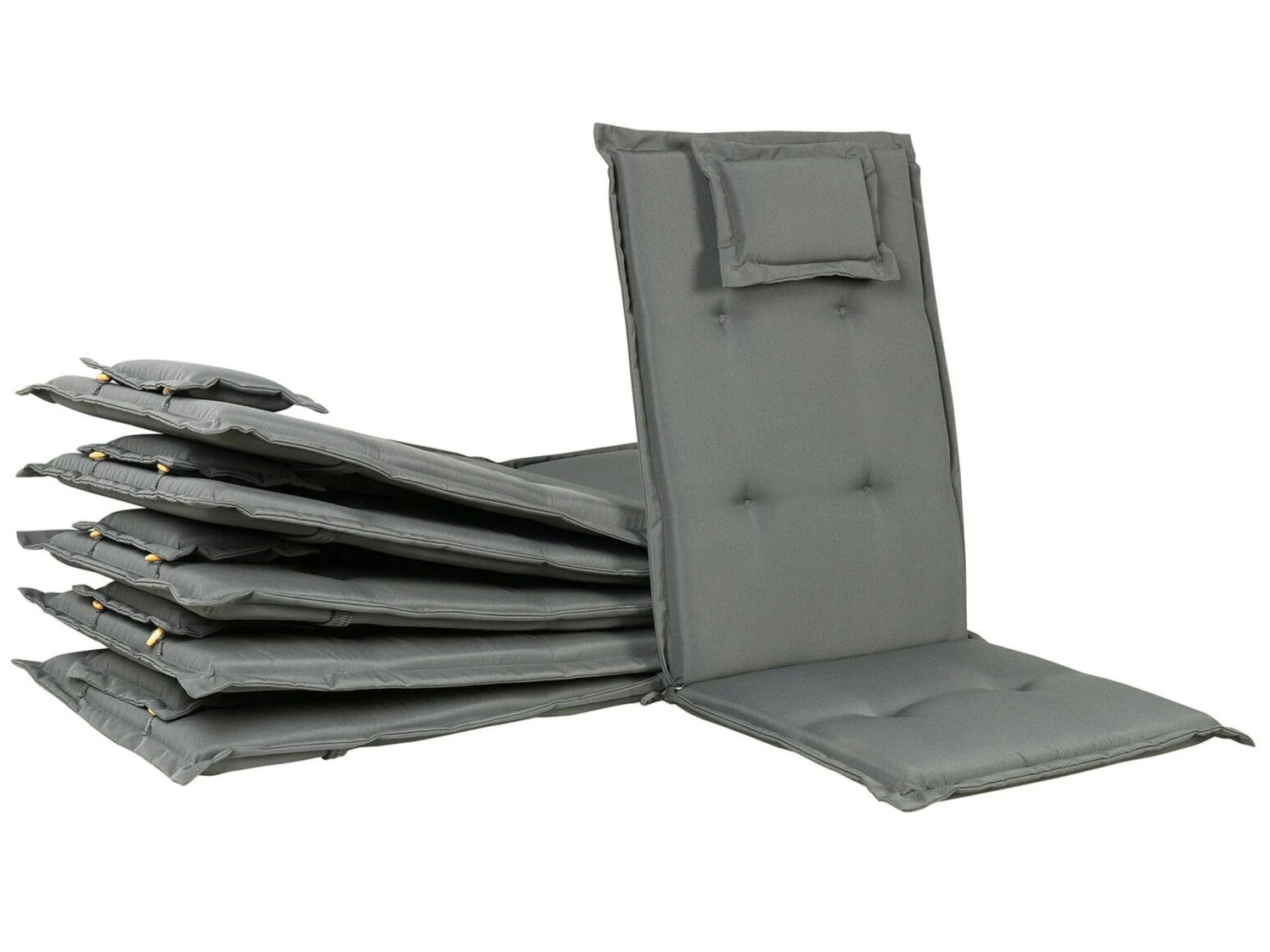 6 Kpl Harmaa Pehmustetyynysetti TOSCANA/JAVA - Image 3