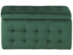 Rahi Sametti Säilytystila Tummanvihreä 72 X 42 Cm MICHIGAN 14 Rahi Sametti Säilytystila Tummanvihreä 72 X 42 Cm MICHIGAN -Beliani undef src sa picid 804686 type whitesh image